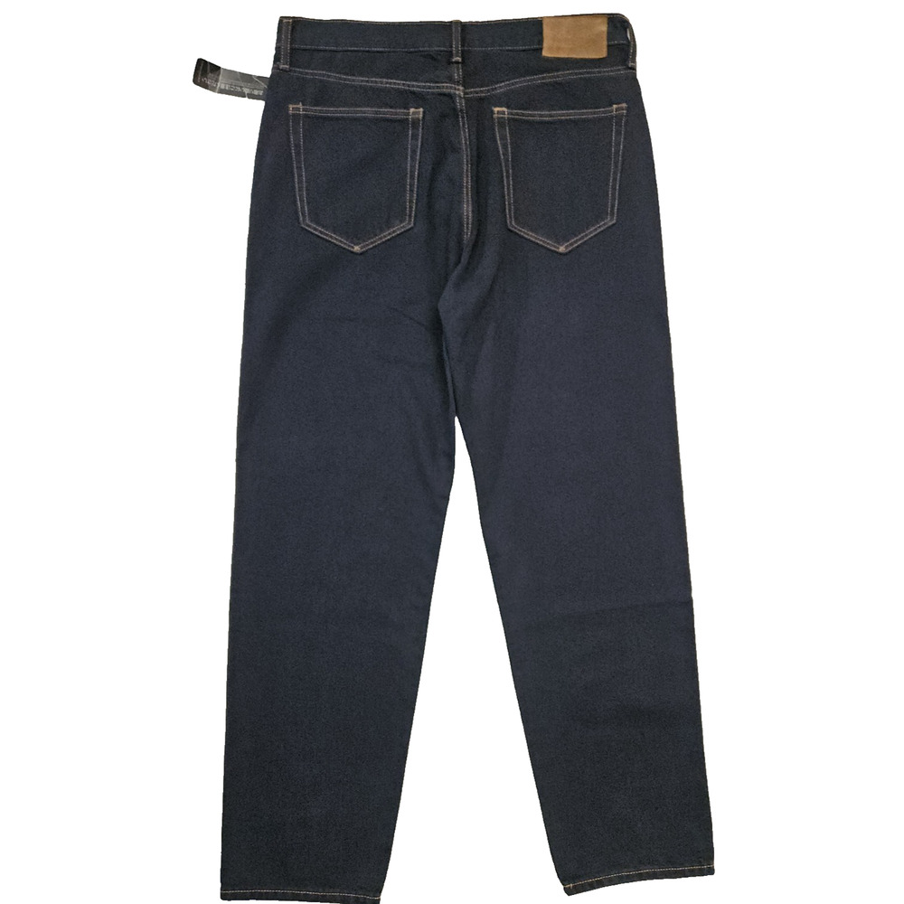 Banana Republic Heritage Jeans Men's 34x32 Straight Leg Dark Wash Denim NEW - Picture 2 of 12